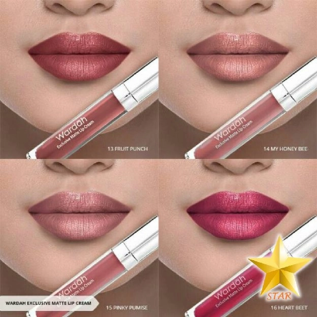 Wardah Lip Cream Exclusive Matte Cair Lipcream