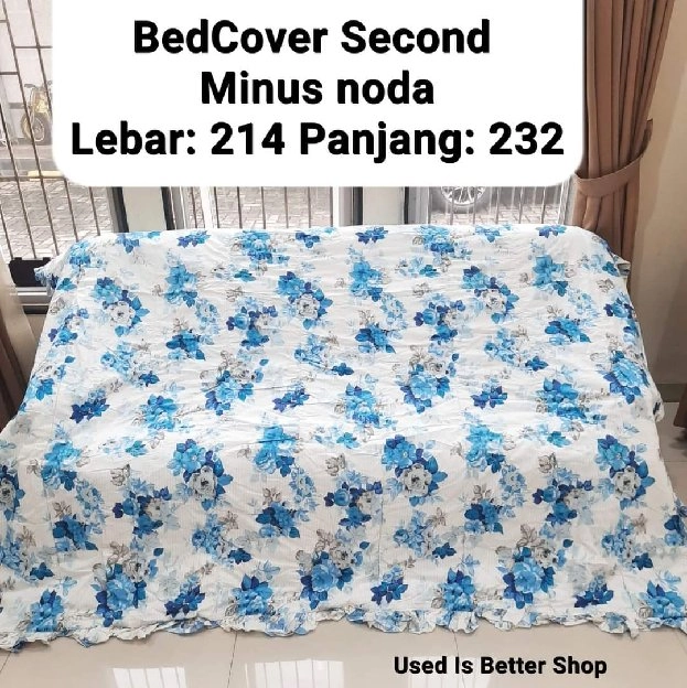 Bed cover 130 ribu bagus cantik second