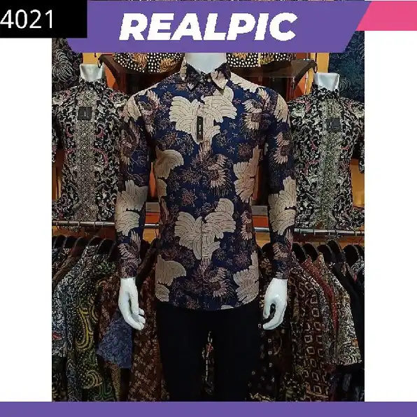 PTA Kemeja batik slimfit cakar nafi