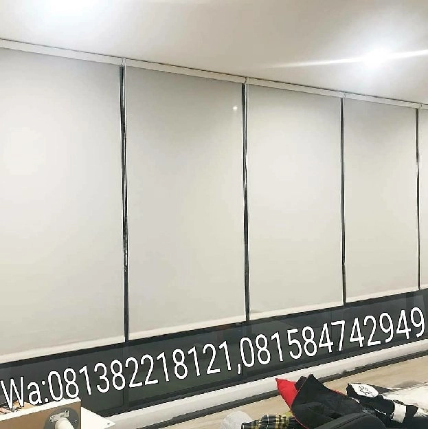 Rollerblind cantik solusi tirai untuk jendela selain dari gorden gordyn bahan