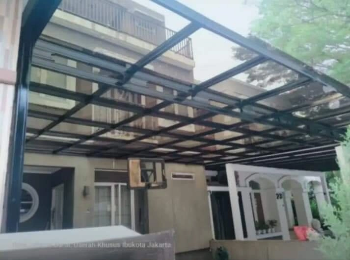 kanopi baja ringan atap Solar flat 