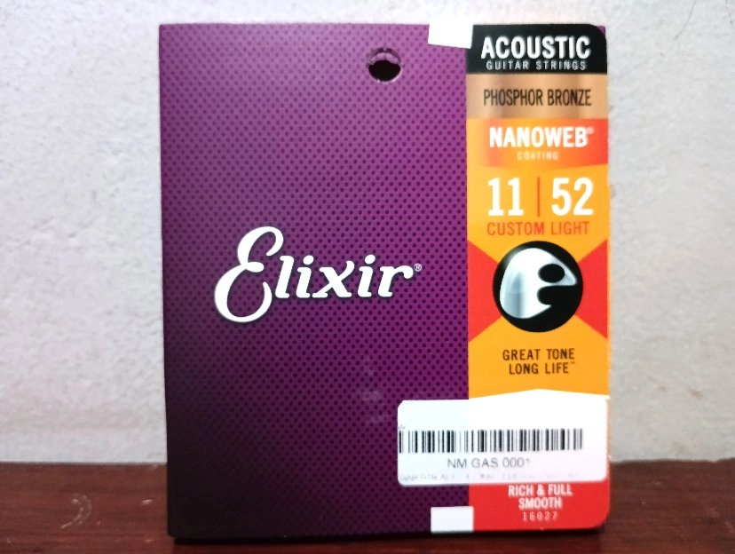 Senar Elixir Nanoweb Phosphor Bronze Acoustic 11-52