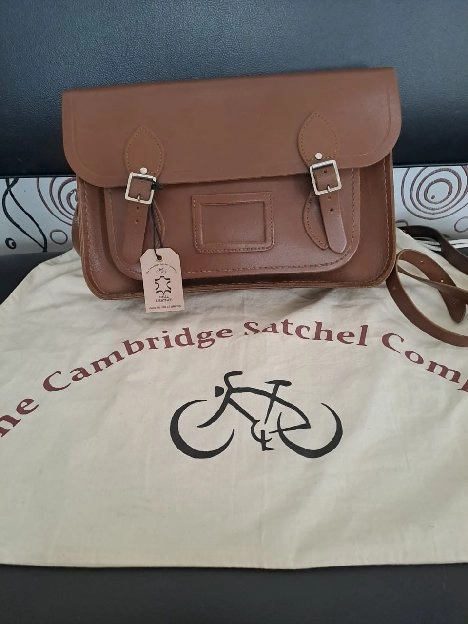 Cambridge Satchel Bag Brown 