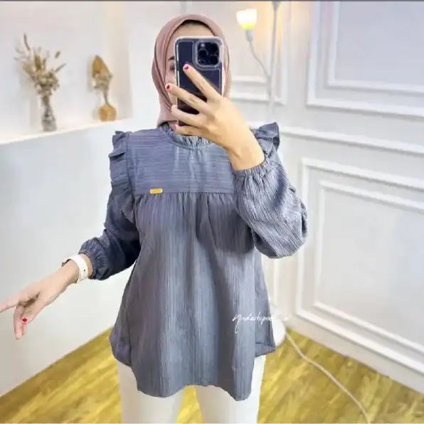 Blouse Atasan Korean Style Pakaian Wanita