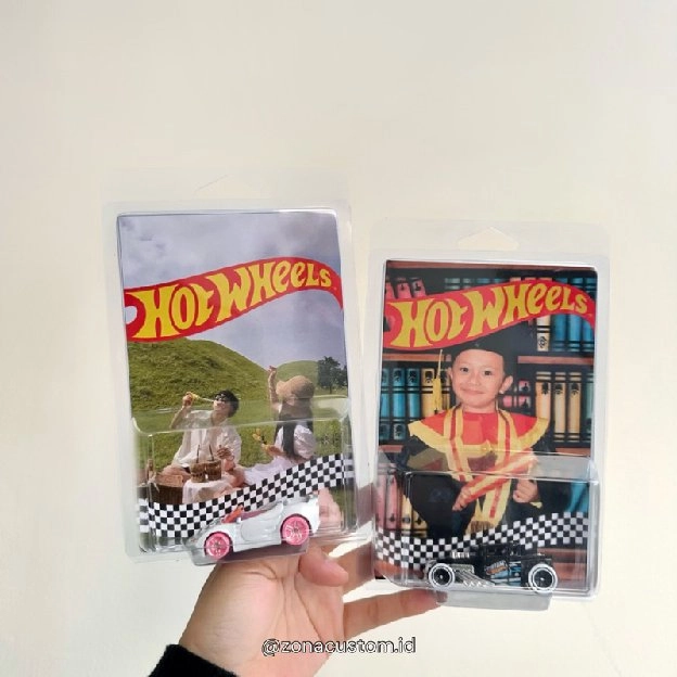 Custom Foto Hot Wheels Ready Tanpa PO Mobil HotWheels Protektor Pelindung Mobil Mainan Semarang Kado