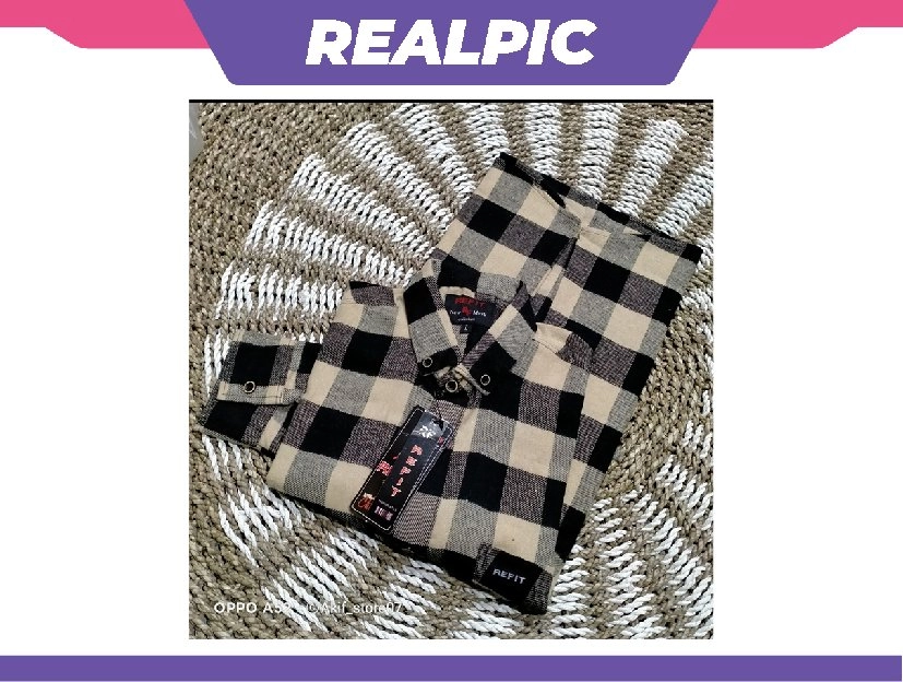 AKT KEMEJA FLANEL UNISEX KOTAK KOTAK 5