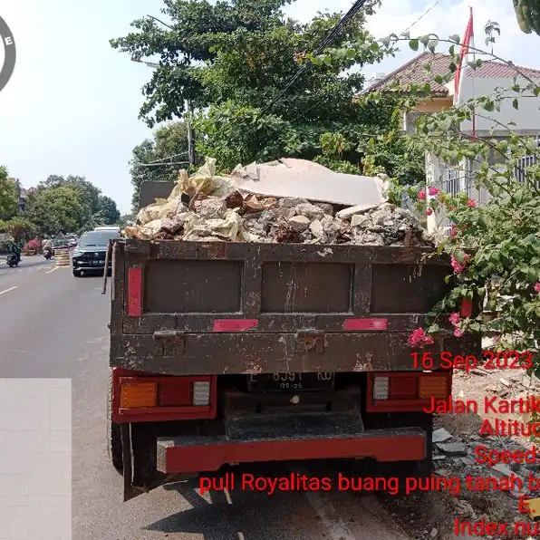 jasa buang puing tanah sampah proyek