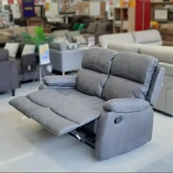 Sofa Set Recliner Nathan Fabric Abu