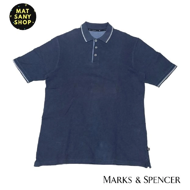 Kemeja Kaos Polo Shirt Mark and Spencer Mark & Spencer