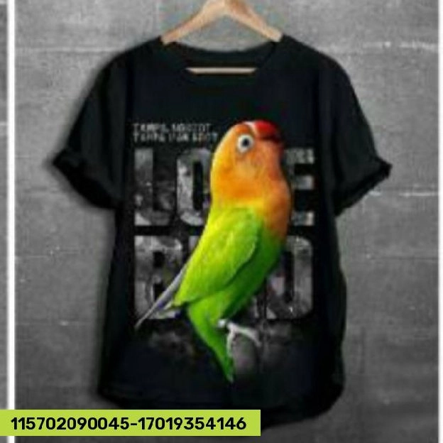 kaos distro burung terbaru bb realpict