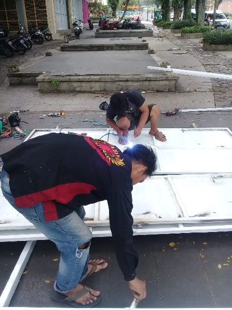 081310159492 pasang baru rolling door galvalum panggilan Palmerah Rawabelong kemandoran Glodok 