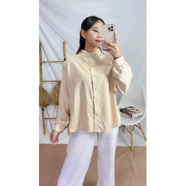 Blouse Loong Sleeve Fit