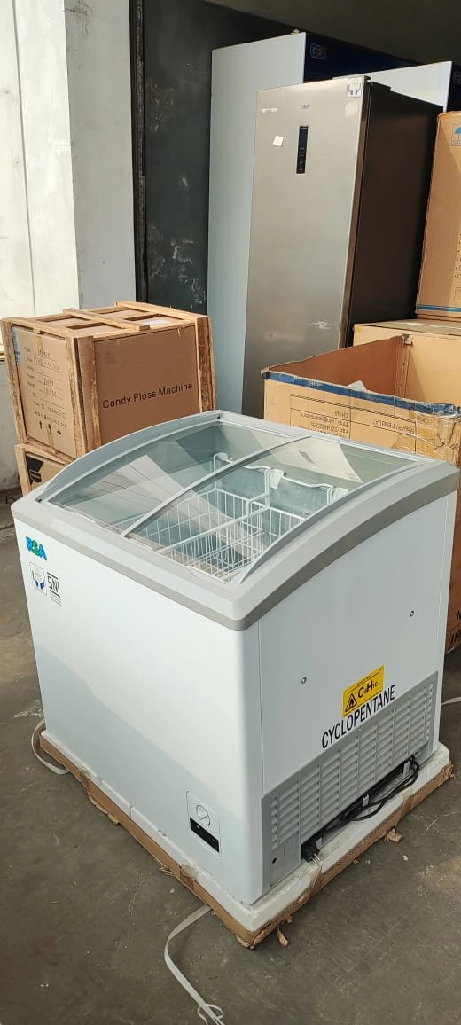 Cuci gudang NEW RSA Sliding Curve freezer SD213