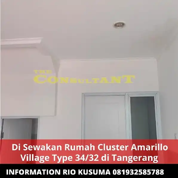 Disewakan Rumah Cantik Amarillo Village @ Gading Serpong