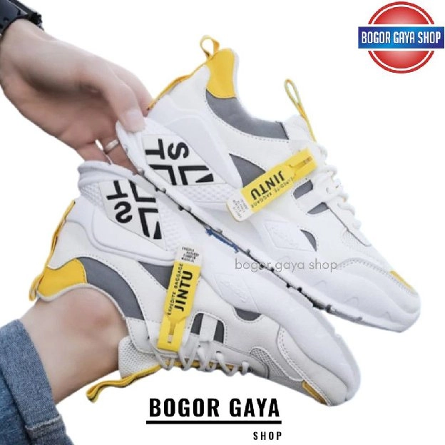 *Sepatu Sneakers Jintu Pria/sepatu pria terbaru*