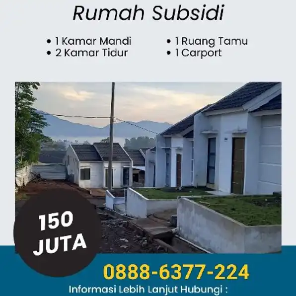 Rumah Subsidi Tanjungsari Sumedang | Bukit Cinanjung Permai | All in 14 Jutaan Cicilan 900 ribuan