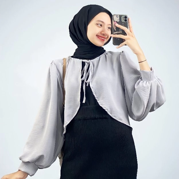 Outer Cardigan Baju Atasan Wanita Lengan Panjang