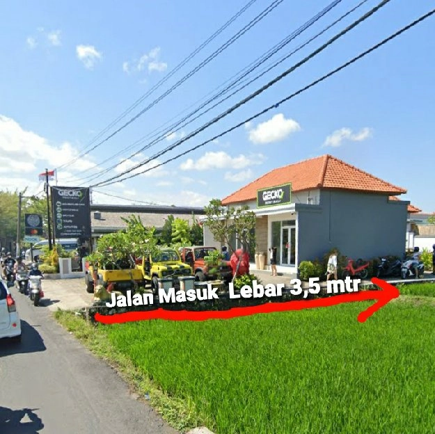 Dikontrakan 3,5 are, Sebelah NOOK RESTO & Cafe, Jl. Umalas I Kerobokan KLOD Kuta UTARA