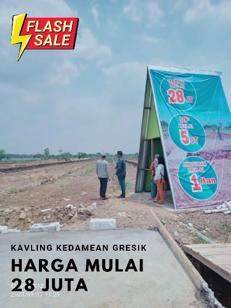 Msh Hrga Promo Tanah Nol Jln Kabupaten Strategis DAISHA LAND Slempit Kedamean 