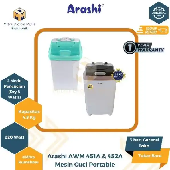 Mesin Cuci Mini Portable Washing Machine