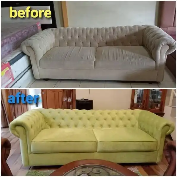 ganti kulit sofa oskar sintetis 