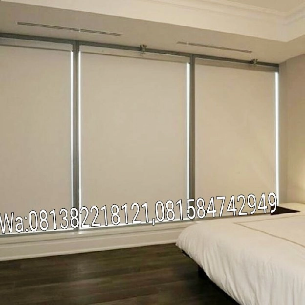 Rollerblind tirai gorden gordyn apik natural