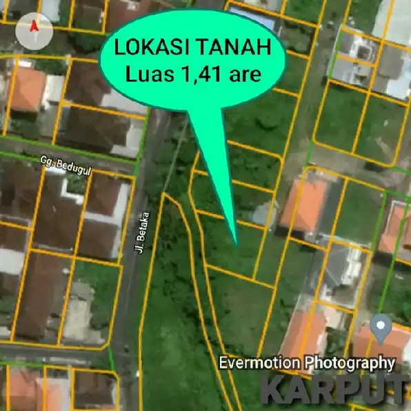 Dijual 1,41 are, Perumahan Pandu Residence Dalung Kuta Utara