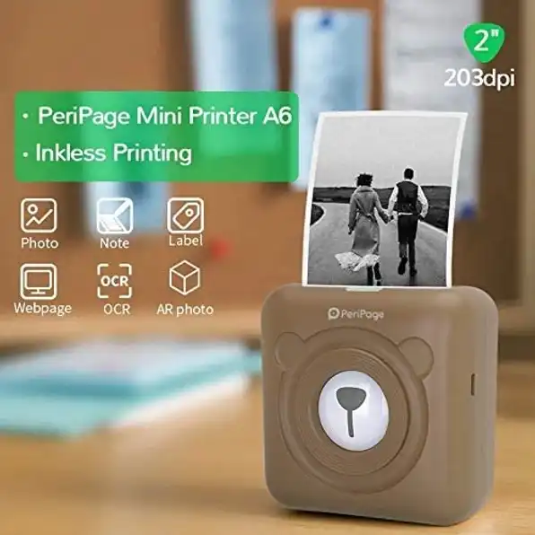 Photo mini printer bluetooth thermal paperang