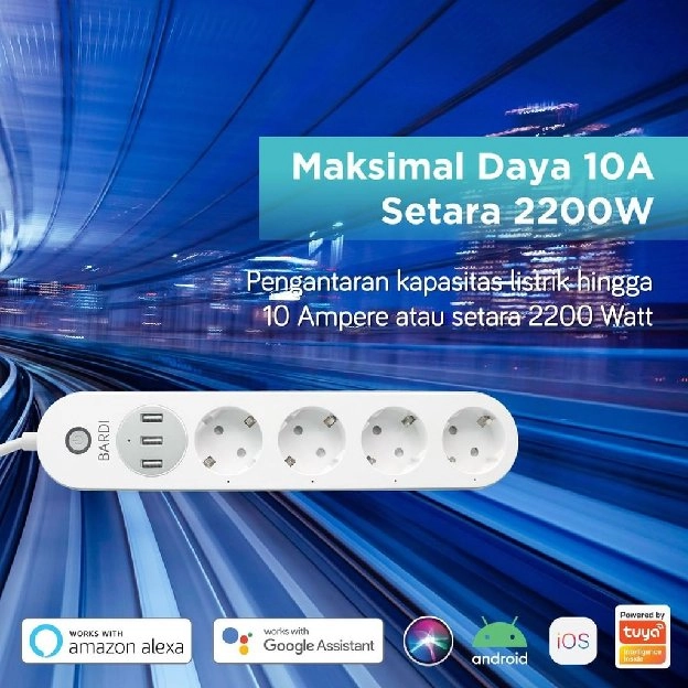 Smart Extension Power Strips Stop Kontak [Wifi] Colokan Listrik