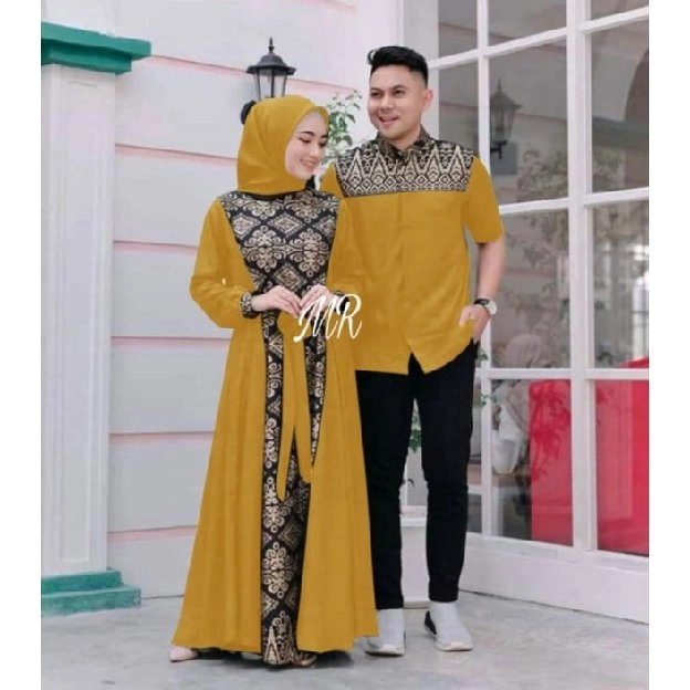 [MURAH] BAJU BATIK COUPLE LEBARAN