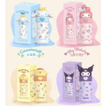 Sanrio/Toy Story Botol Minum Termos Stainless Anak Motif Karakter Kuromi/Cinnamoroll/Lotso/My Melody