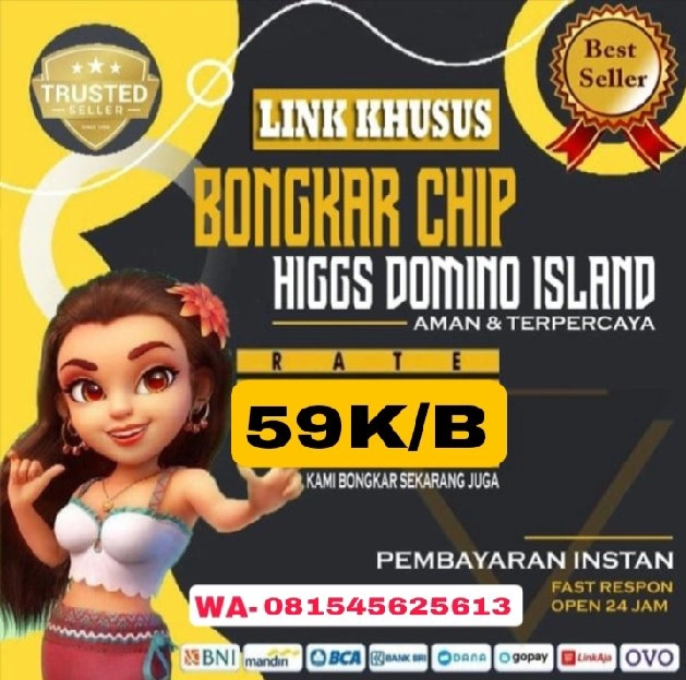 TERIMA BONGKAR CHIP HIGGS DOMINO ISLAND