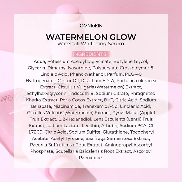 Watermelon Glow Waterfull Whitening Serum 20ml