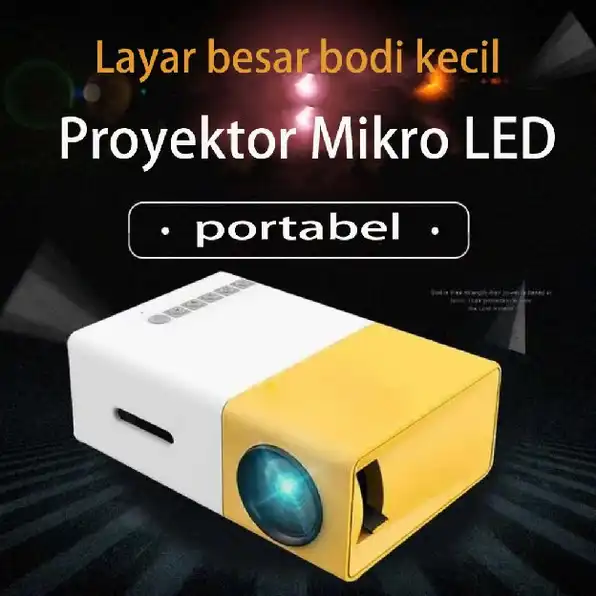 Proyektor Mini Proyektor Autofocus 4k Ultra-Clear High-Definition Rumah Siang Hari Proyeksi Langsung