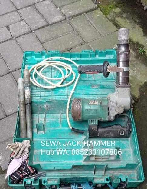 alat Renovasi Rumah disewakan Jack Hammer bor bobok beton hub wa 085233107806