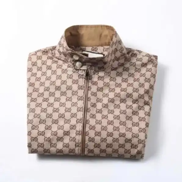 jaket zipper pria gucci