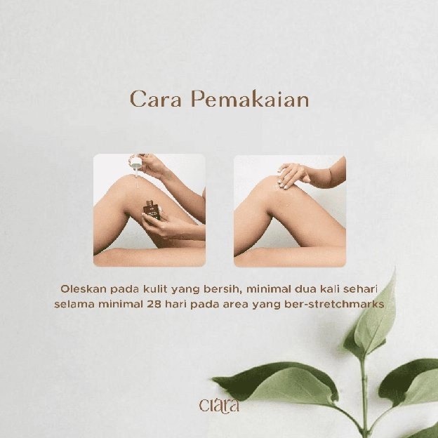 Ciara Liquid Serum For Stretchmarks mengencangkan & memperkuat elastisitas kulit