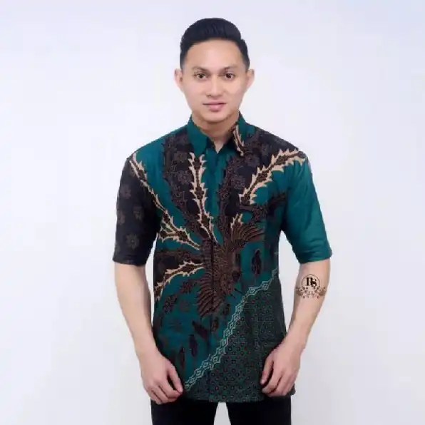 Kemeja Batik Pria Dewasa Big Size Jumbo Lengan Panjang M-10xl