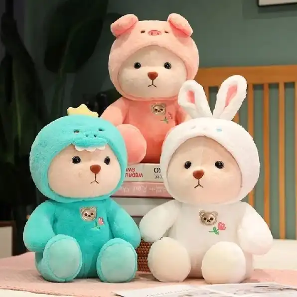 Boneka Teddy Tales Bear Cosplay Manyo Ukuran 30cm Bahan Yelvo Halus Dan Lembut Berstandar SNI