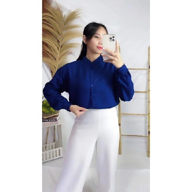 Blouse Loong Sleeve Fit