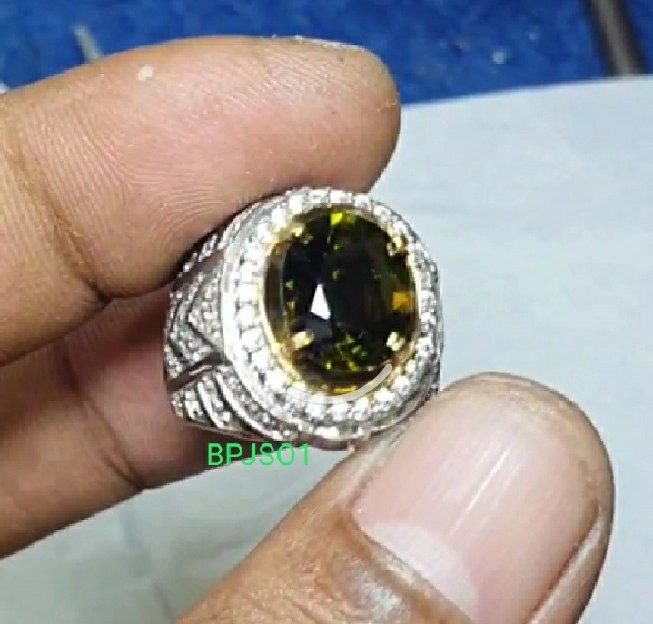 NATURAL GREEN TOURMALINE asli 