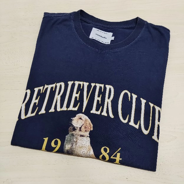 Kaos vintage Retriever Club 1984 official Tag vivastudio second