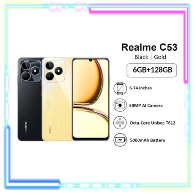 REALME C53 NFC 6/128 NEW GARANSI RESMI