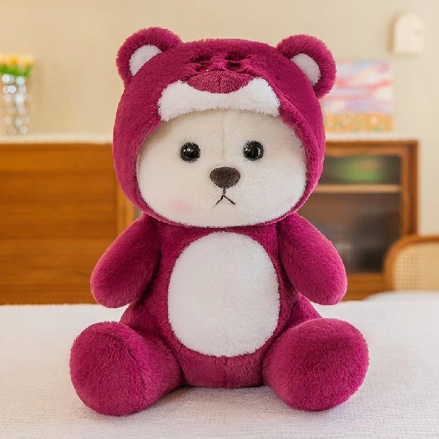 Teddy Tales Bear Cosplay Manyo Boneka Plush Boneka Mainan Dekorasi Rumah Hadiah Anak