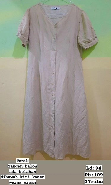 Preloved Kemeja, Tunik, Gamis harga mulai 20ribuan