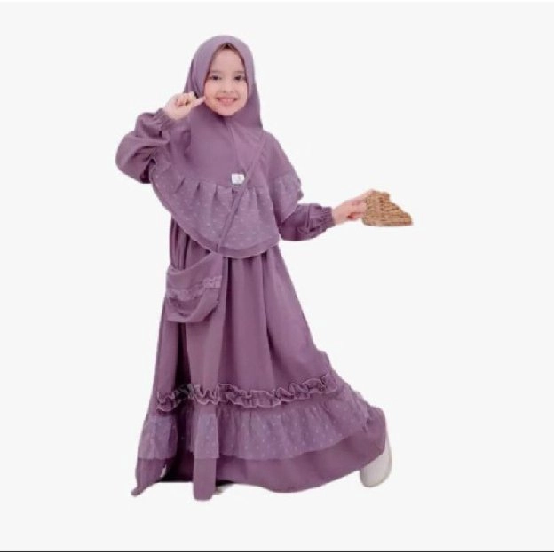 *KF-Gamis Set Hijab Anak Pelisa* 