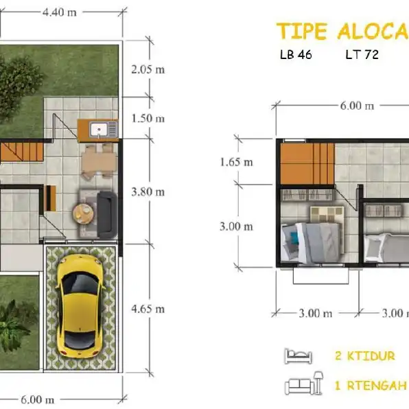 Rumah Villa (Cluster Botanical Residence) Ngamprah Dekat Gerbang Tol Padalarang