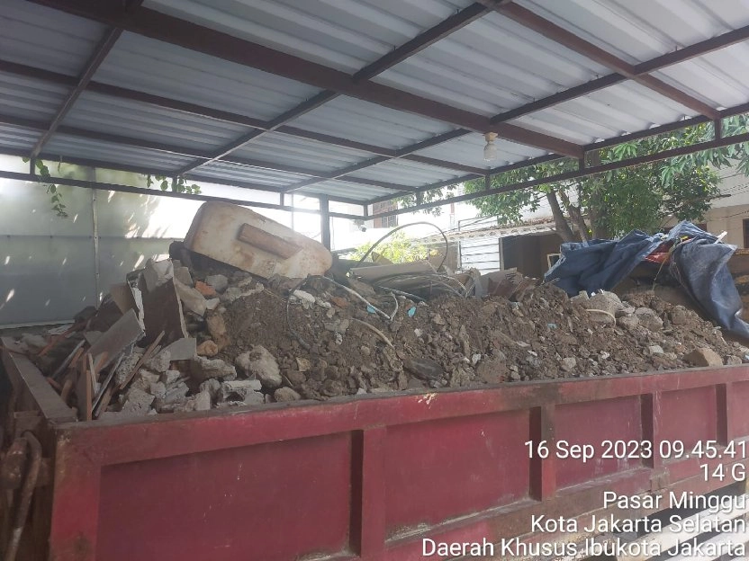 jasa angkut puing tanah sampah proyek