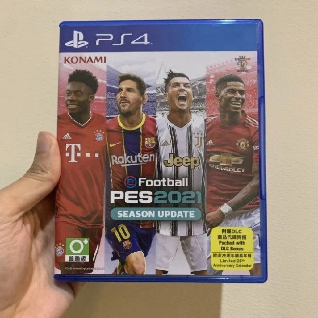 BD kaset PS4 PES 21 PES 2021 season update