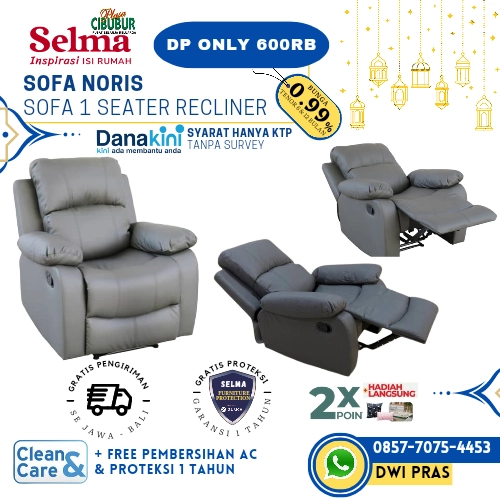 SOFA 1 SEATER RECLINER 